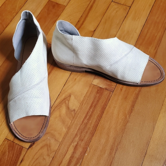 Free People Mont Blanc D'Orsay Sandal, White, EU 41 - Picture 1 of 12